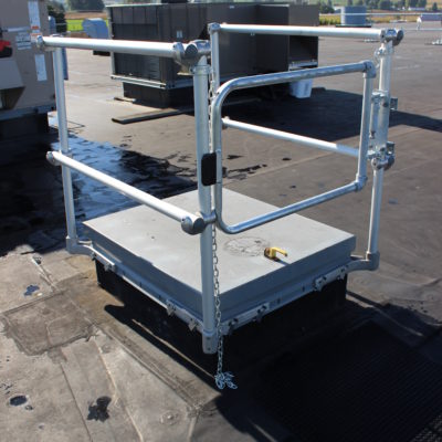 Roof Hatch and Access-Safety System
